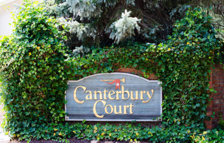 Building Sign | Apartments | Bellingham | Canterbury Court